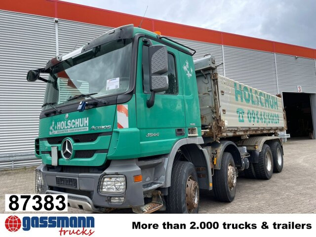 Mercedes-Benz Actros MP III 3544/8x4/4, 3 Pedale - Camión volquete: foto 1 Mercedes-Benz Actros MP III 3544/8x4/4, 3 Pedale - Camión volquete: foto 1