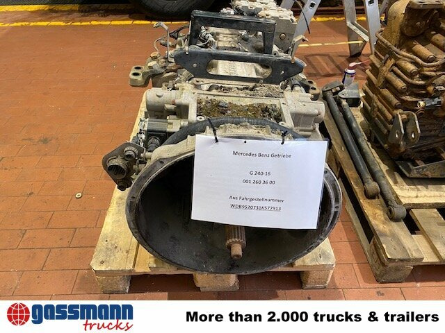 Mercedes-Benz Actros Schaltgetriebe G 240-16 mit Retarder - Caja de cambios para Camión: foto 2 Mercedes-Benz Actros Schaltgetriebe G 240-16 mit Retarder - Caja de cambios para Camión: foto 2