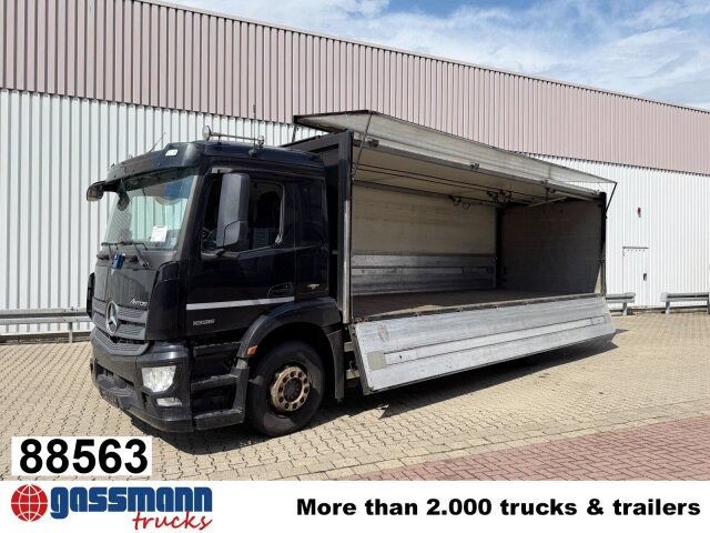 Mercedes-Benz Antos 1836 L 4x2, Getränkekoffer, LBW Dautel - Camión caja cerrada: foto 1 Mercedes-Benz Antos 1836 L 4x2, Getränkekoffer, LBW Dautel - Camión caja cerrada: foto 1