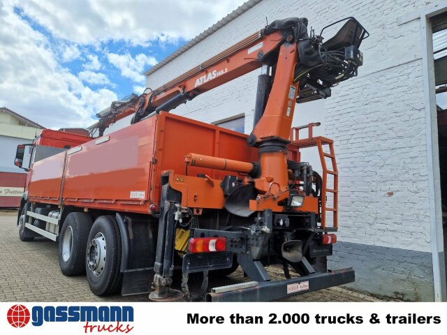 Camión caja abierta, Camión grúa Mercedes-Benz Arocs 2545 L/6x2/4, Atlas Kran, 145.2-A19 VB,: foto 8
