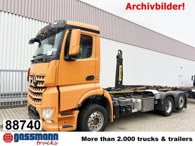Mercedes-Benz Arocs 2552 L 6x2, Lenk-/Liftachse - Camión multibasculante: foto 1 Mercedes-Benz Arocs 2552 L 6x2, Lenk-/Liftachse - Camión multibasculante: foto 1