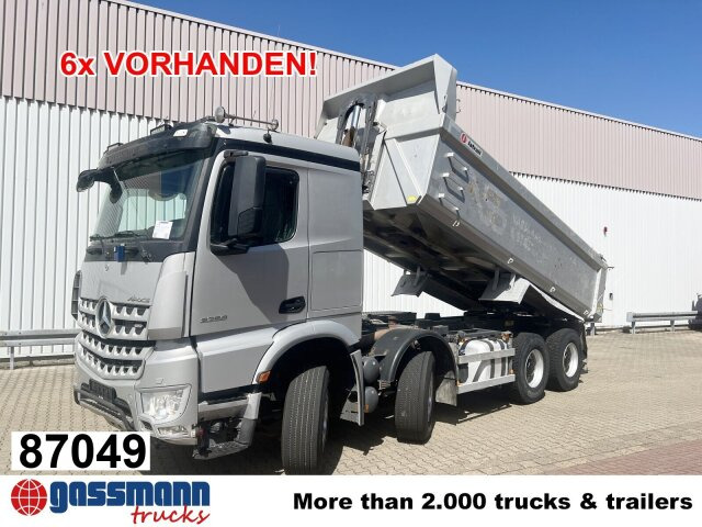 Mercedes-Benz Arocs 3251 LK 8x4/4, Retarder, Stahlmulde ca. - Dúmper: foto 1 Mercedes-Benz Arocs 3251 LK 8x4/4, Retarder, Stahlmulde ca. - Dúmper: foto 1