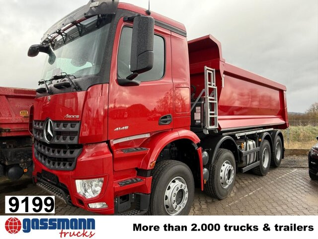 Mercedes-Benz Arocs 4145 K 8x4/4, Grounder, MultimediaCockpit, - Dúmper: foto 1 Mercedes-Benz Arocs 4145 K 8x4/4, Grounder, MultimediaCockpit, - Dúmper: foto 1