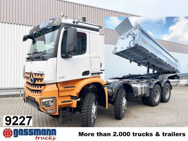 Mercedes-Benz Arocs 4151 AK 8x8/4, Grounder - Camión volquete: foto 1 Mercedes-Benz Arocs 4151 AK 8x8/4, Grounder - Camión volquete: foto 1