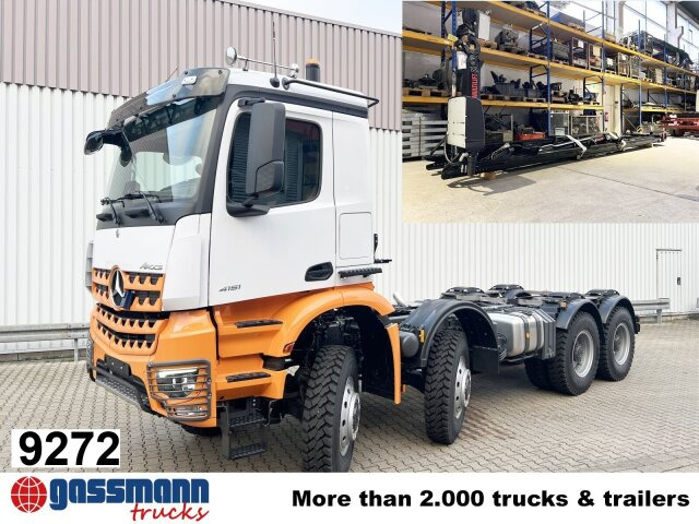 Mercedes-Benz Arocs 4151 AK 8x8/4, Grounder - Camión multibasculante: foto 1 Mercedes-Benz Arocs 4151 AK 8x8/4, Grounder - Camión multibasculante: foto 1