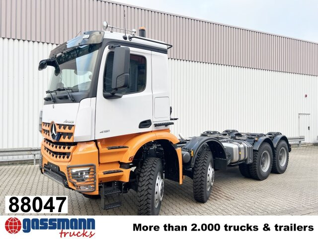 Mercedes-Benz Arocs 4151 AK 8x8/4, Grounder - Camión chasis: foto 1 Mercedes-Benz Arocs 4151 AK 8x8/4, Grounder - Camión chasis: foto 1