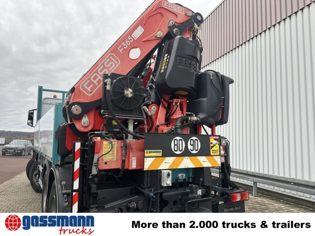 Mercedes-Benz Arocs 4151 K 8x4, Fassi Heckkran F 365 RA. 2.26 - Camión caja abierta, Camión grúa: foto 4 Mercedes-Benz Arocs 4151 K 8x4, Fassi Heckkran F 365 RA. 2.26 - Camión caja abierta, Camión grúa: foto 4