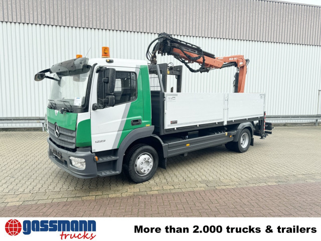 Camión caja abierta, Camión grúa Mercedes-Benz Atego 1223 L 4x2 mit Heckkran Atlas 88.3-A2L,: foto 8 Camión caja abierta, Camión grúa Mercedes-Benz Atego 1223 L 4x2 mit Heckkran Atlas 88.3-A2L,: foto 8