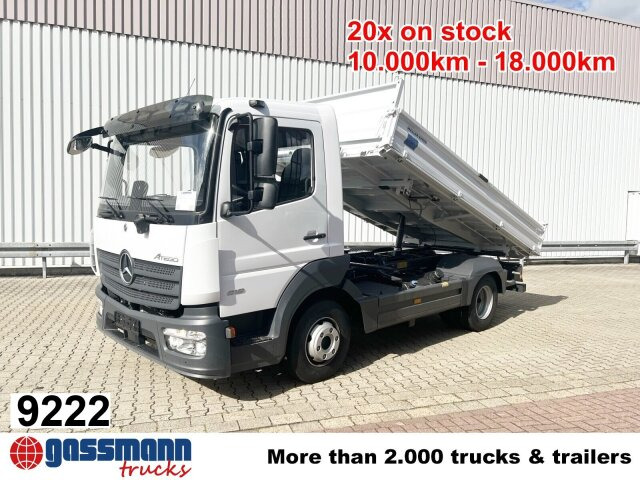 Mercedes-Benz Atego 818/23 4x2, 2x AHK, Meiller-Kipper, - Camión volquete: foto 1 Mercedes-Benz Atego 818/23 4x2, 2x AHK, Meiller-Kipper, - Camión volquete: foto 1