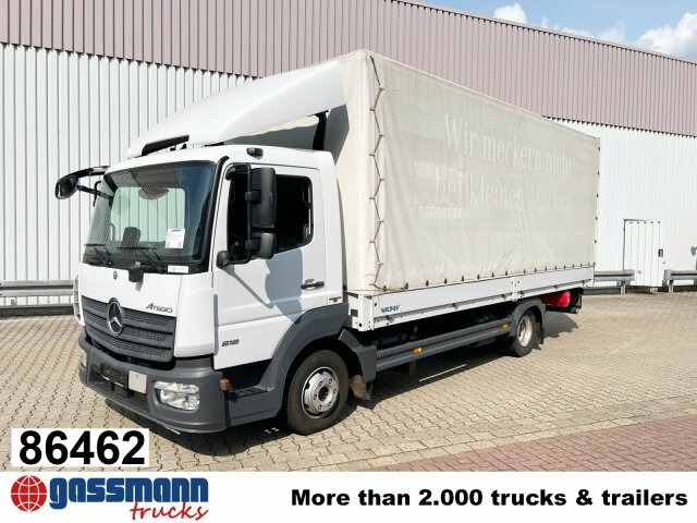 Mercedes-Benz Atego 818/23 L 4x2 mit Sörensen LBW - Camión caja abierta: foto 1 Mercedes-Benz Atego 818/23 L 4x2 mit Sörensen LBW - Camión caja abierta: foto 1