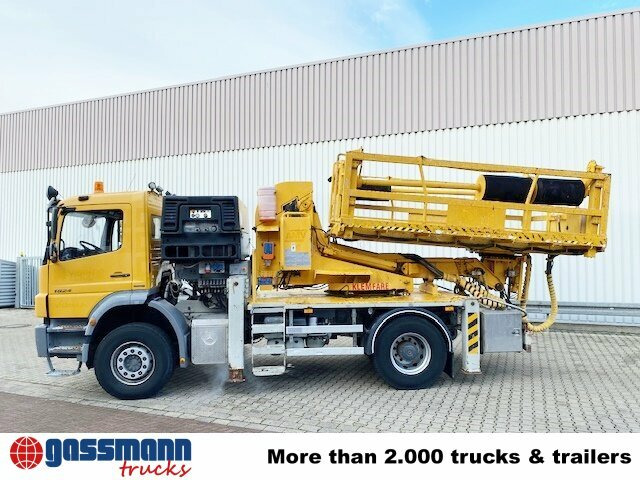 Camión con plataforma elevadora Mercedes-Benz Axor 1824 K 4x2, AMV Hubsteiger + Kompressor,: foto 15