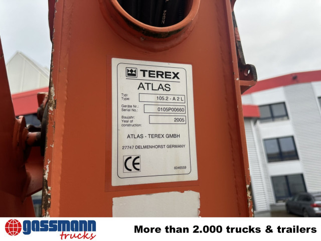 Mercedes-Benz Axor 1833 AK 4x4 mit Heckkran Atlas 105.2-A2L - Camión volquete, Camión grúa: foto 2 Mercedes-Benz Axor 1833 AK 4x4 mit Heckkran Atlas 105.2-A2L - Camión volquete, Camión grúa: foto 2