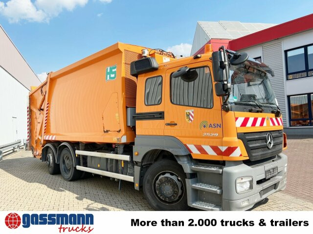 Camión de basura para transporte de basura Mercedes-Benz Axor 2529 L 6x2, Lenkachse, HN-Cityloader,: foto 9