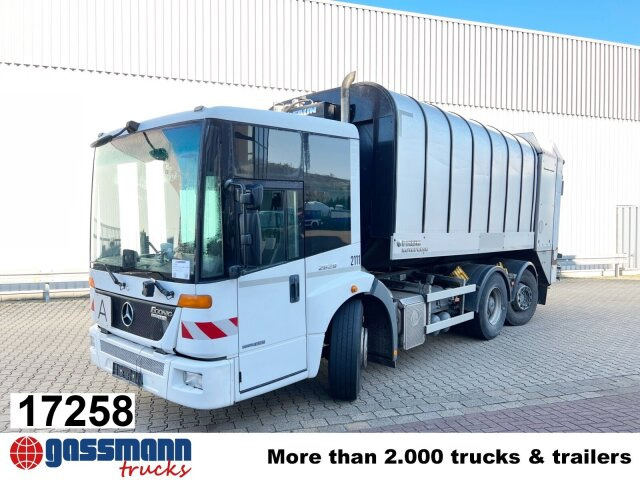 Mercedes-Benz Econic 2629 LL 6x2/4 NLA, EEV, Lenkachse, FAUN - Camión de basura: foto 1 Mercedes-Benz Econic 2629 LL 6x2/4 NLA, EEV, Lenkachse, FAUN - Camión de basura: foto 1