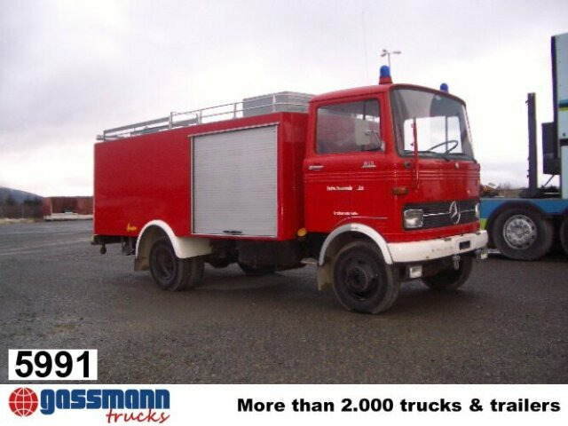 Mercedes-Benz LP 813 4x2 TLF8 Feuerwehr - Camión de bomberos: foto 1 Mercedes-Benz LP 813 4x2 TLF8 Feuerwehr - Camión de bomberos: foto 1