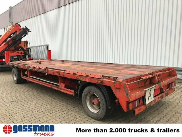 Remolque multilift/ Portacontenedores de cadenas Müller-Mitteltal TRA-Kombi 18,0 Abroll/Absetz/Tieflader: foto 9