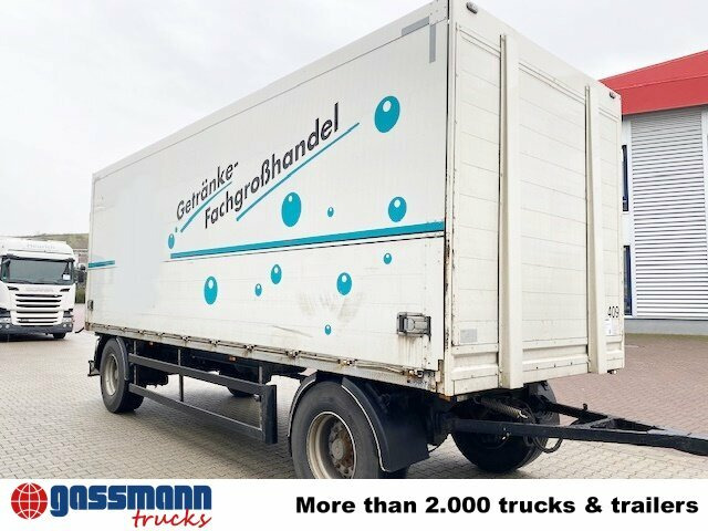 Remolque caja cerrada Orten PRASQ 18 Getränkeanhänger, Stapleraufnahme,: foto 14 Remolque caja cerrada Orten PRASQ 18 Getränkeanhänger, Stapleraufnahme,: foto 14