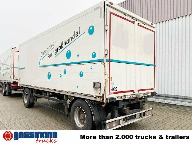 Remolque caja cerrada Orten PRASQ 18 Getränkeanhänger, Stapleraufnahme,: foto 10 Remolque caja cerrada Orten PRASQ 18 Getränkeanhänger, Stapleraufnahme,: foto 10