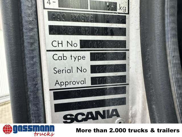 Scania P93 HK 250 6x4L - Camión chasis: foto 2 Scania P93 HK 250 6x4L - Camión chasis: foto 2
