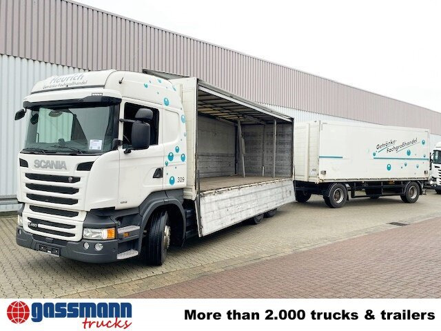Camión caja cerrada Scania R450 LB 6x2-4 Getränkekoffer, Retarder,: foto 8