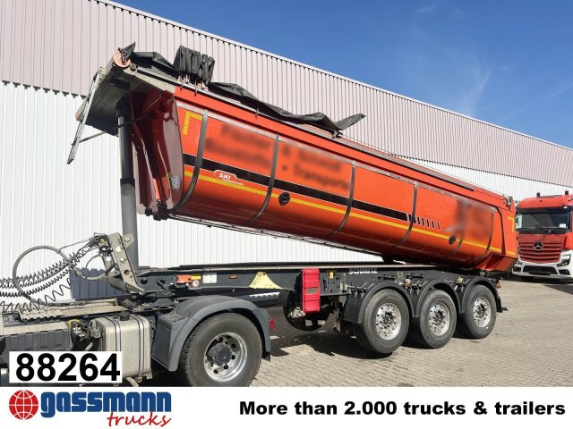 Schmitz Cargobull SKI 24 SL 7.2, Thermo-Stahlmulde ca. 24m³, - Semirremolque volquete: foto 1 Schmitz Cargobull SKI 24 SL 7.2, Thermo-Stahlmulde ca. 24m³, - Semirremolque volquete: foto 1