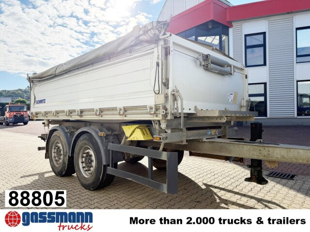 Schmitz Cargobull ZKI 18-4.9, Alu-Bordwände, ca. 10m³ - Remolque volquete: foto 1 Schmitz Cargobull ZKI 18-4.9, Alu-Bordwände, ca. 10m³ - Remolque volquete: foto 1