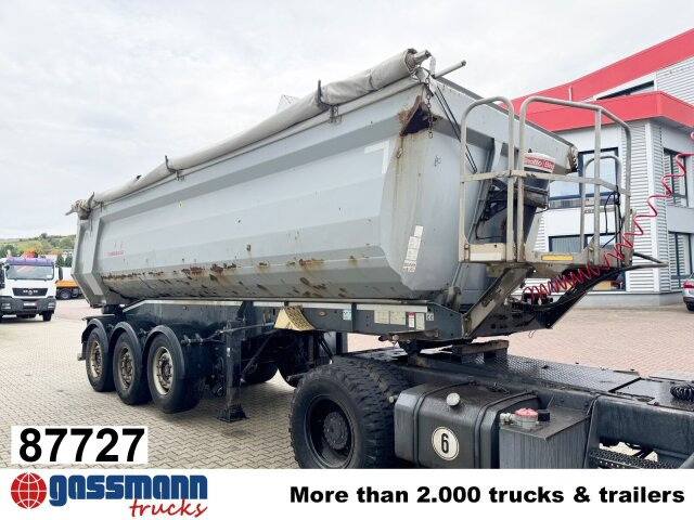 Schwarzmüller K-Serie Kippauflieger, Stahlmulde ca. 27m³, - Semirremolque volquete: foto 1 Schwarzmüller K-Serie Kippauflieger, Stahlmulde ca. 27m³, - Semirremolque volquete: foto 1