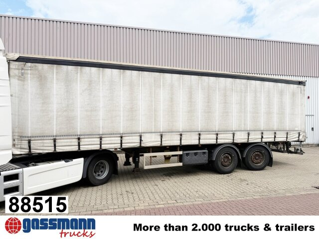 WEB Trailer LPRS 18, Liftachse, Zwangslenkung, - Semirremolque plataforma/ Caja abierta: foto 1 WEB Trailer LPRS 18, Liftachse, Zwangslenkung, - Semirremolque plataforma/ Caja abierta: foto 1