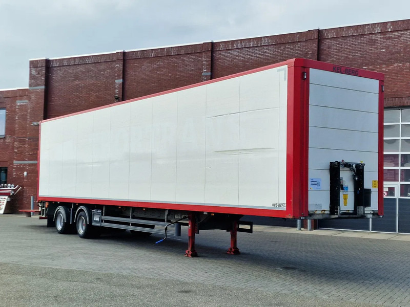 KEL-BERG Box trailer - Zepro loadlift 2.500 KG - Steering axle - Semirremolque caja cerrada: foto 1 KEL-BERG Box trailer - Zepro loadlift 2.500 KG - Steering axle - Semirremolque caja cerrada: foto 1