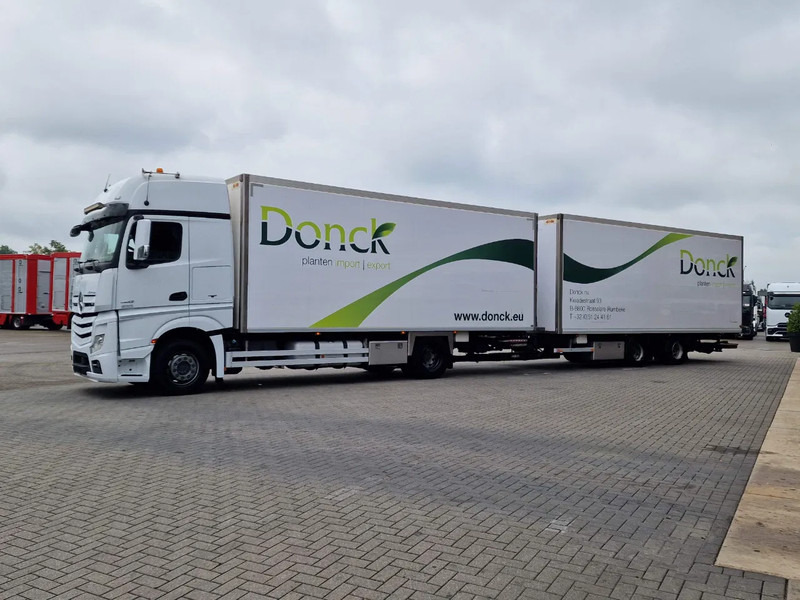 Mercedes-Benz Actros 1942 4x2 - Box with Loadlift - Full air + Pacton Trailer Loadlift - Heating system - Camión caja cerrada: foto 3 Mercedes-Benz Actros 1942 4x2 - Box with Loadlift - Full air + Pacton Trailer Loadlift - Heating system - Camión caja cerrada: foto 3