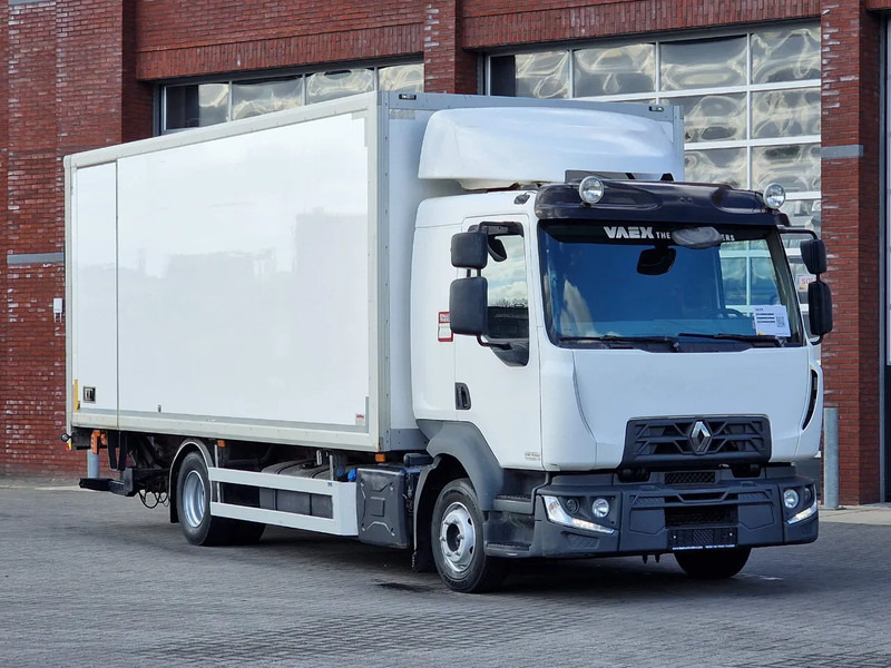 Renault D 12.250 4x2 - Box - Loadlift 1.500 KG - A/C - Euro 6 - Automatic - Camera system - Camión caja cerrada: foto 1 Renault D 12.250 4x2 - Box - Loadlift 1.500 KG - A/C - Euro 6 - Automatic - Camera system - Camión caja cerrada: foto 1