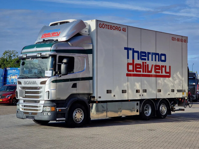 Scania R500 V8 Highline 6x2*4 - Thermoking T1200R Frigo - Retarder - Steering axle - Loadlift - Leather - Camión frigorífico: foto 3 Scania R500 V8 Highline 6x2*4 - Thermoking T1200R Frigo - Retarder - Steering axle - Loadlift - Leather - Camión frigorífico: foto 3