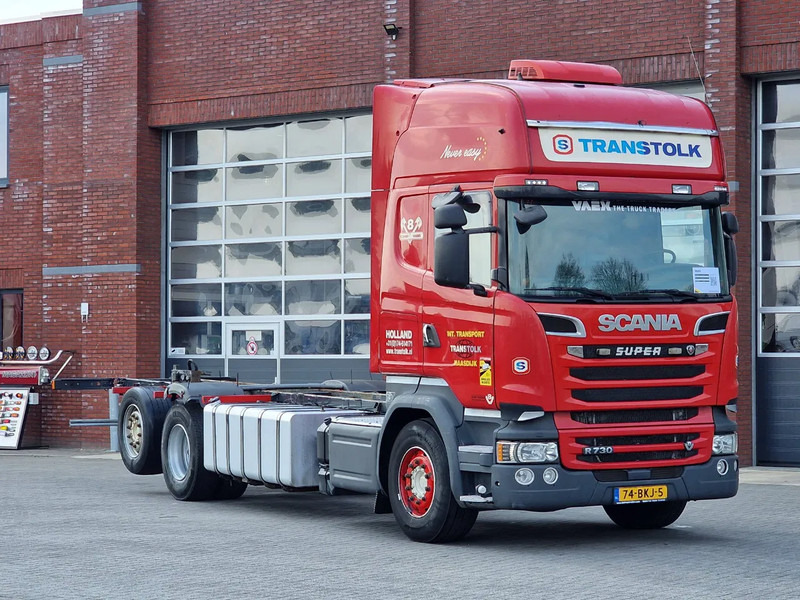 Scania R730 Topline 6x2*4 - Retarder - King of the Road - Night clima - Steering axle - Leather - Camión chasis: foto 1 Scania R730 Topline 6x2*4 - Retarder - King of the Road - Night clima - Steering axle - Leather - Camión chasis: foto 1