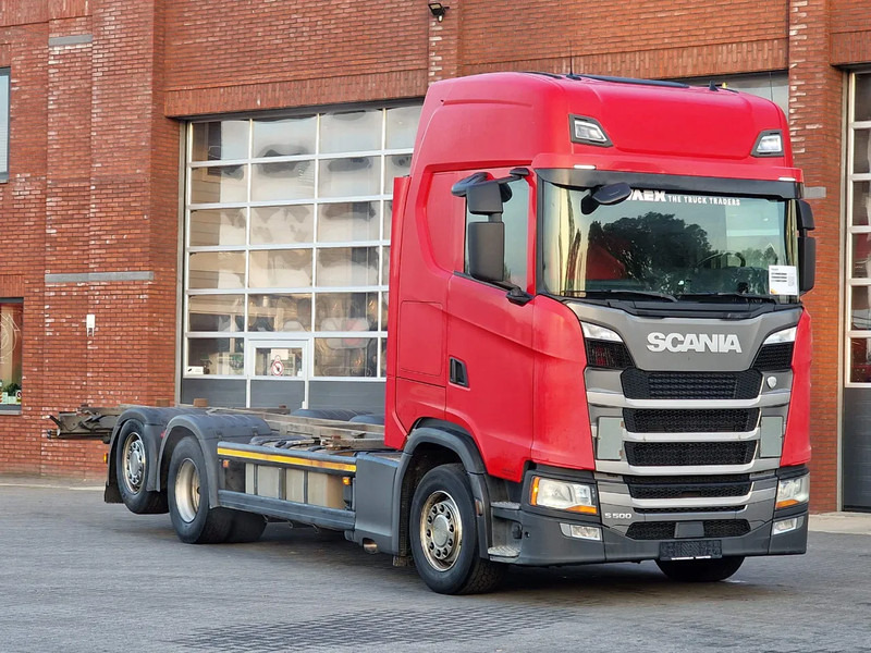 Scania S500 NGS Highline 6x2 - BDF - Full air - Navi - Retarder - Camión portacontenedore/ Intercambiable: foto 1 Scania S500 NGS Highline 6x2 - BDF - Full air - Navi - Retarder - Camión portacontenedore/ Intercambiable: foto 1