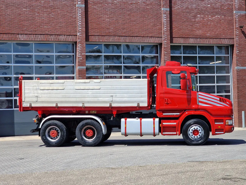 Camión volquete Scania T124-420 6x4 - Tipper - Retarder - Full steel - HUB Reduction - Manual gearbox: foto 10