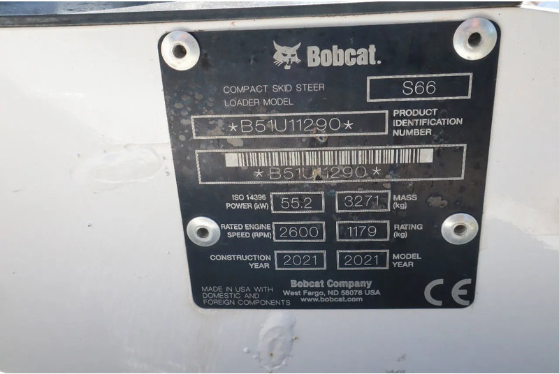 Minicargadora Bobcat S66 | HIGH FLOW | AUTO RIDE CONTROL | AIRCO: foto 19