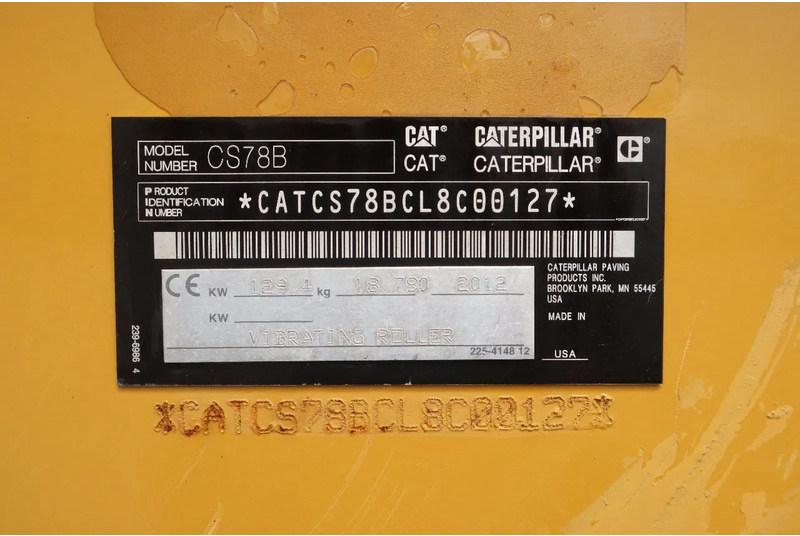 Leasing de Caterpillar CS78B | TRIMBLE GPS | GOOD CONDITION Caterpillar CS78B | TRIMBLE GPS | GOOD CONDITION: foto 20