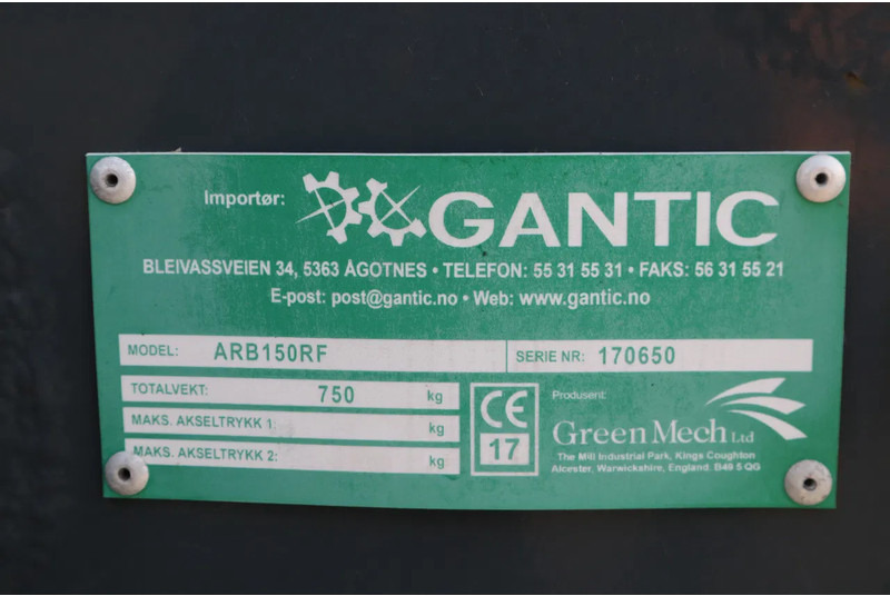 Trituradora de madera Greenmech ARBORIST 150 WOOD CHIPPER: foto 14