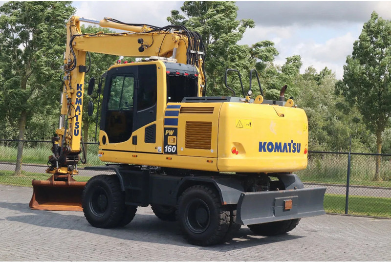 Komatsu PW 160-10 | ROTOTILT | NEW TIRES - Excavadora de ruedas: foto 3 Komatsu PW 160-10 | ROTOTILT | NEW TIRES - Excavadora de ruedas: foto 3