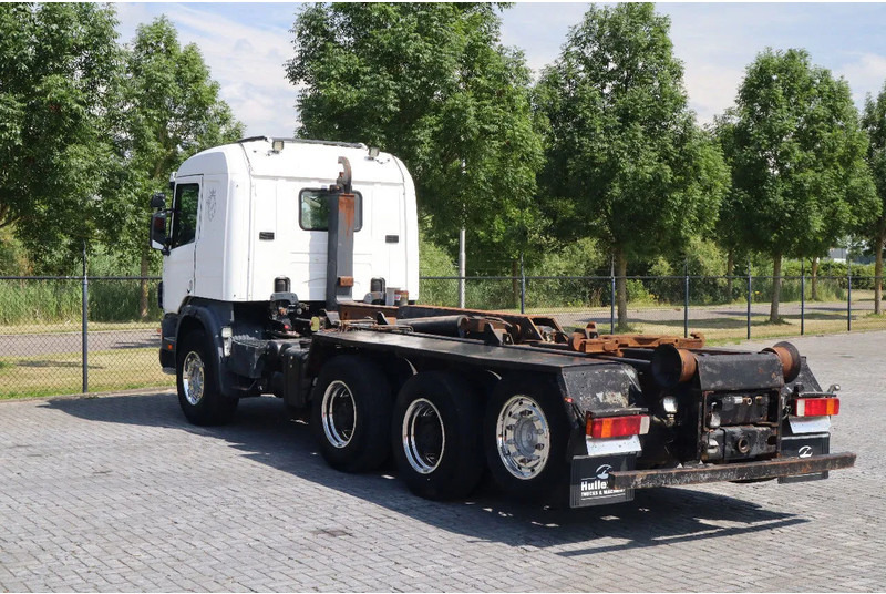 Camión multibasculante Scania P124-420 | 8X4 | HOOKLIFT | MANUAL | BIG AXLES | EURO 3: foto 7
