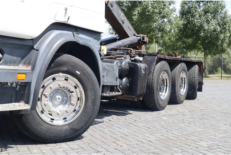 Camión multibasculante Scania P124-420 | 8X4 | HOOKLIFT | MANUAL | BIG AXLES | EURO 3: foto 11