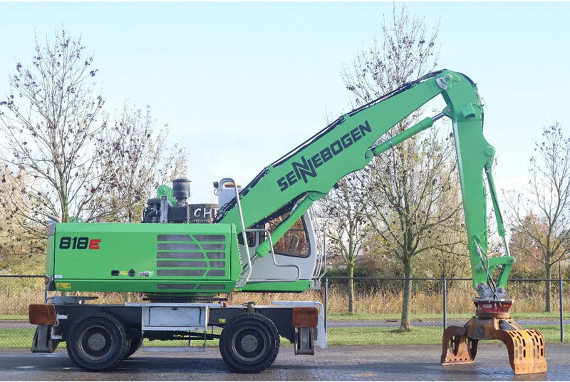 Sennebogen 818 E K9 ULM | SORTING GRAB | GOOD TIRES - Excavadora de ruedas: foto 4 Sennebogen 818 E K9 ULM | SORTING GRAB | GOOD TIRES - Excavadora de ruedas: foto 4
