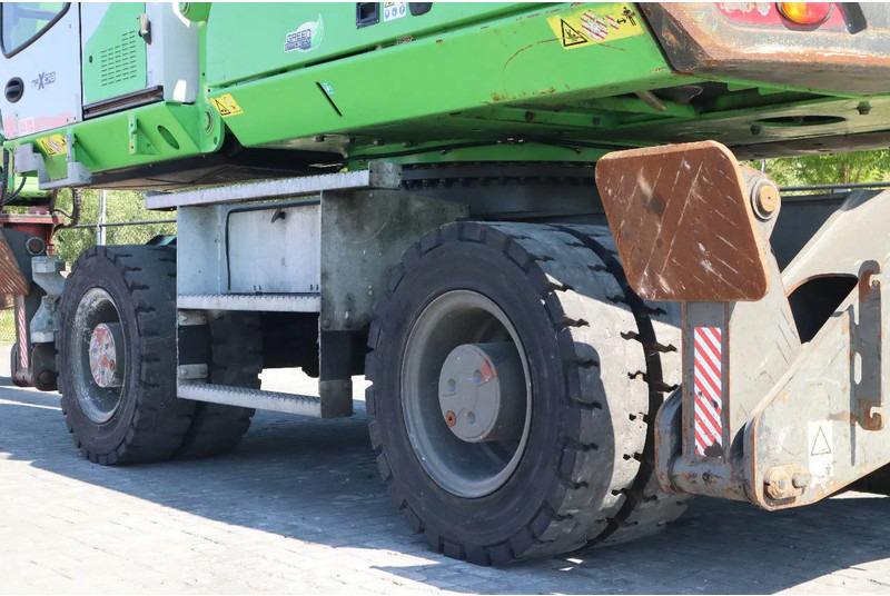 Excavadora de ruedas Sennebogen 818 M K9 ULM | SORTING GRAB | GOOD CONDITION: foto 11