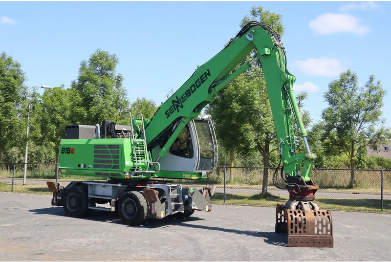 Excavadora de ruedas Sennebogen 818 M K9 ULM | SORTING GRAB | GOOD CONDITION: foto 5