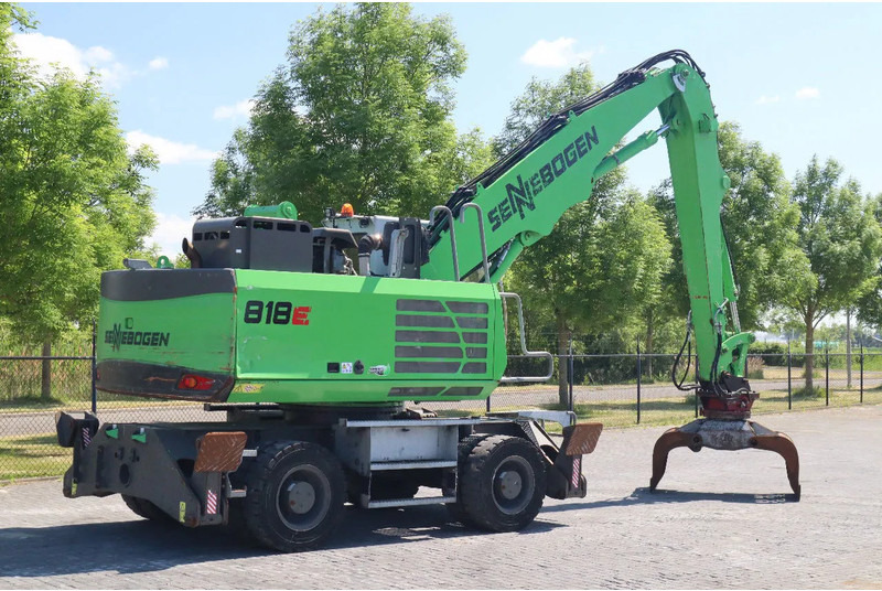 Excavadora de ruedas Sennebogen 818 M K9 ULM | SORTING GRAB | GOOD CONDITION: foto 6
