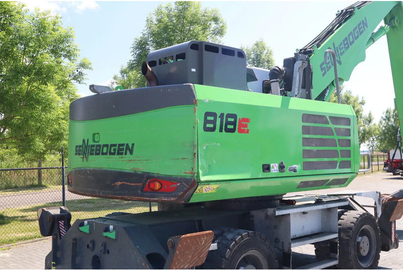Excavadora de ruedas Sennebogen 818 M K9 ULM | SORTING GRAB | GOOD CONDITION: foto 9