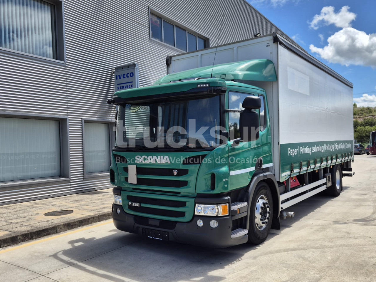 SCANIA P320 - Camión lona: foto 1 SCANIA P320 - Camión lona: foto 1