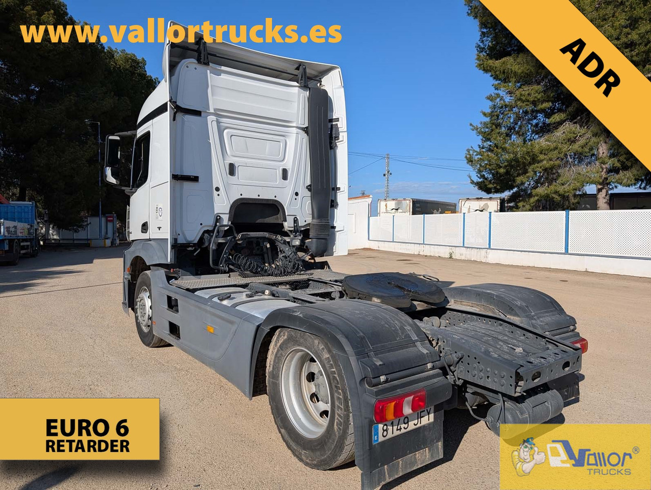 Mercedes Actros 1845 LS - Cabeza tractora: foto 3 Mercedes Actros 1845 LS - Cabeza tractora: foto 3