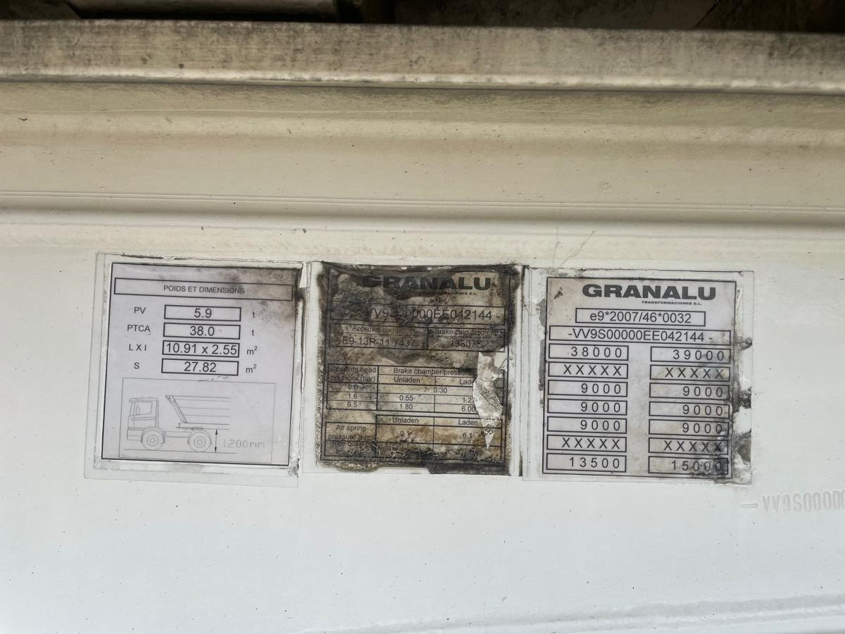 Granalu - Semirremolque volquete: foto 3 Granalu - Semirremolque volquete: foto 3