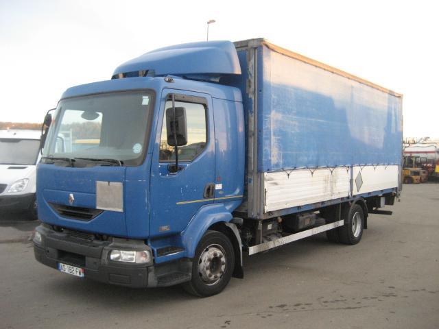 Renault Midlum 180 - Camión lona: foto 1 Renault Midlum 180 - Camión lona: foto 1
